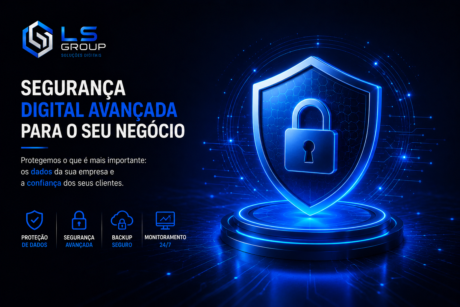 Segurança digital avançada da LS Group